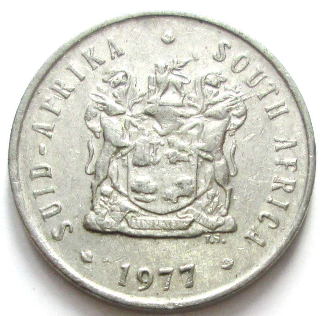 1977 South Africa 5 Cents
