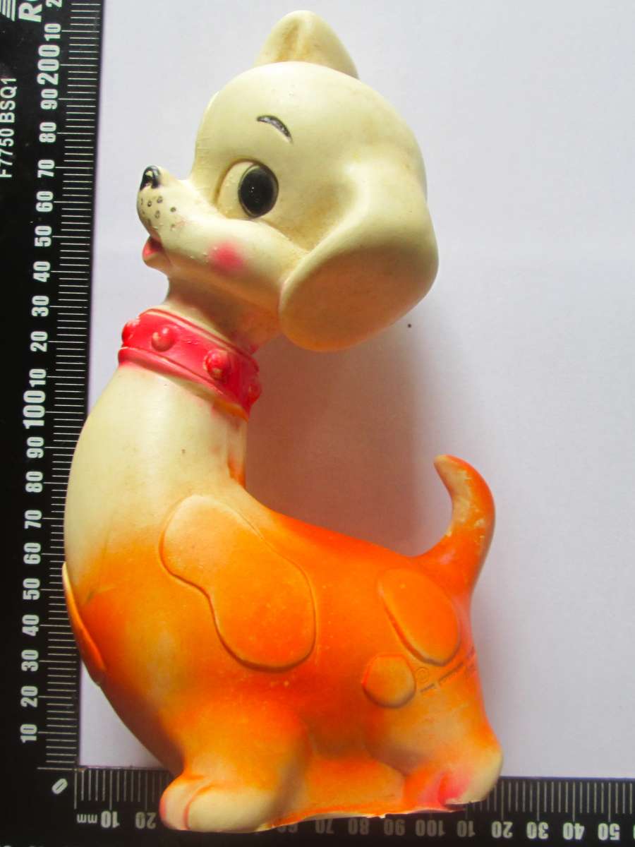 1961 Edward Mobley Plastic Dog Squeaky Toy