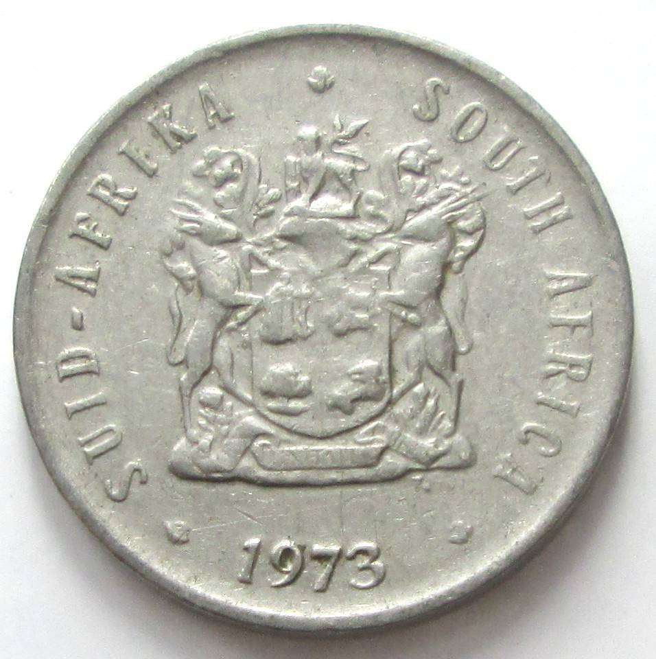 1973 South Africa 5 Cents