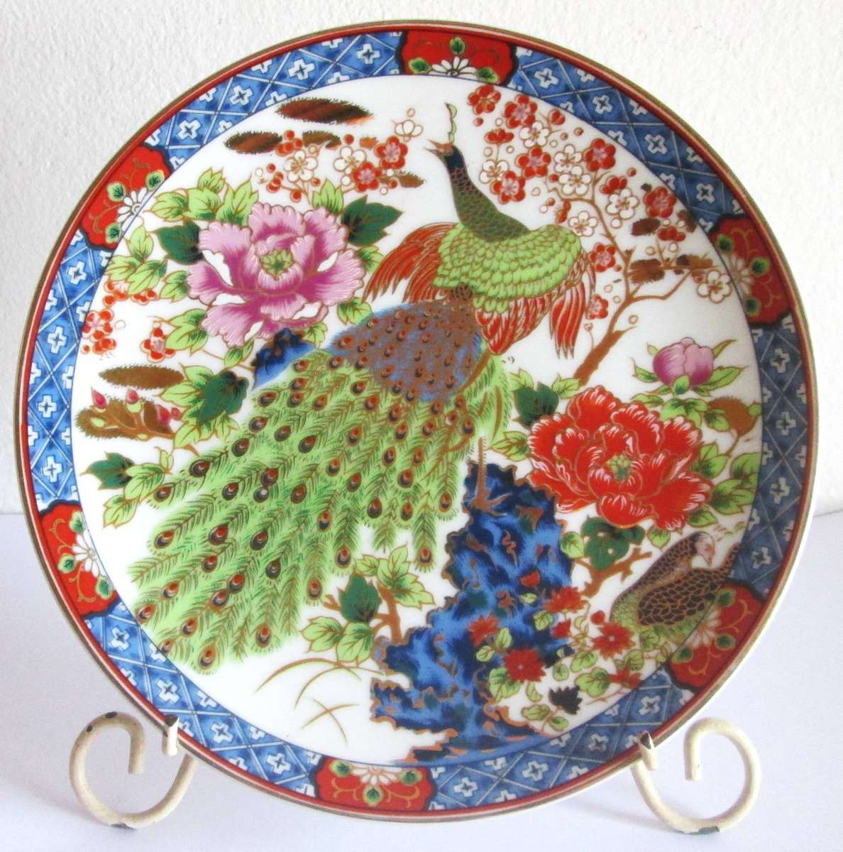 Imari Hand Painted Wall Plate