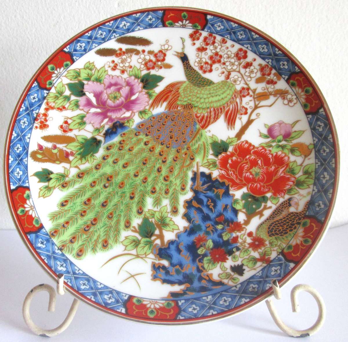 Imari Hand Painted Wall Plate