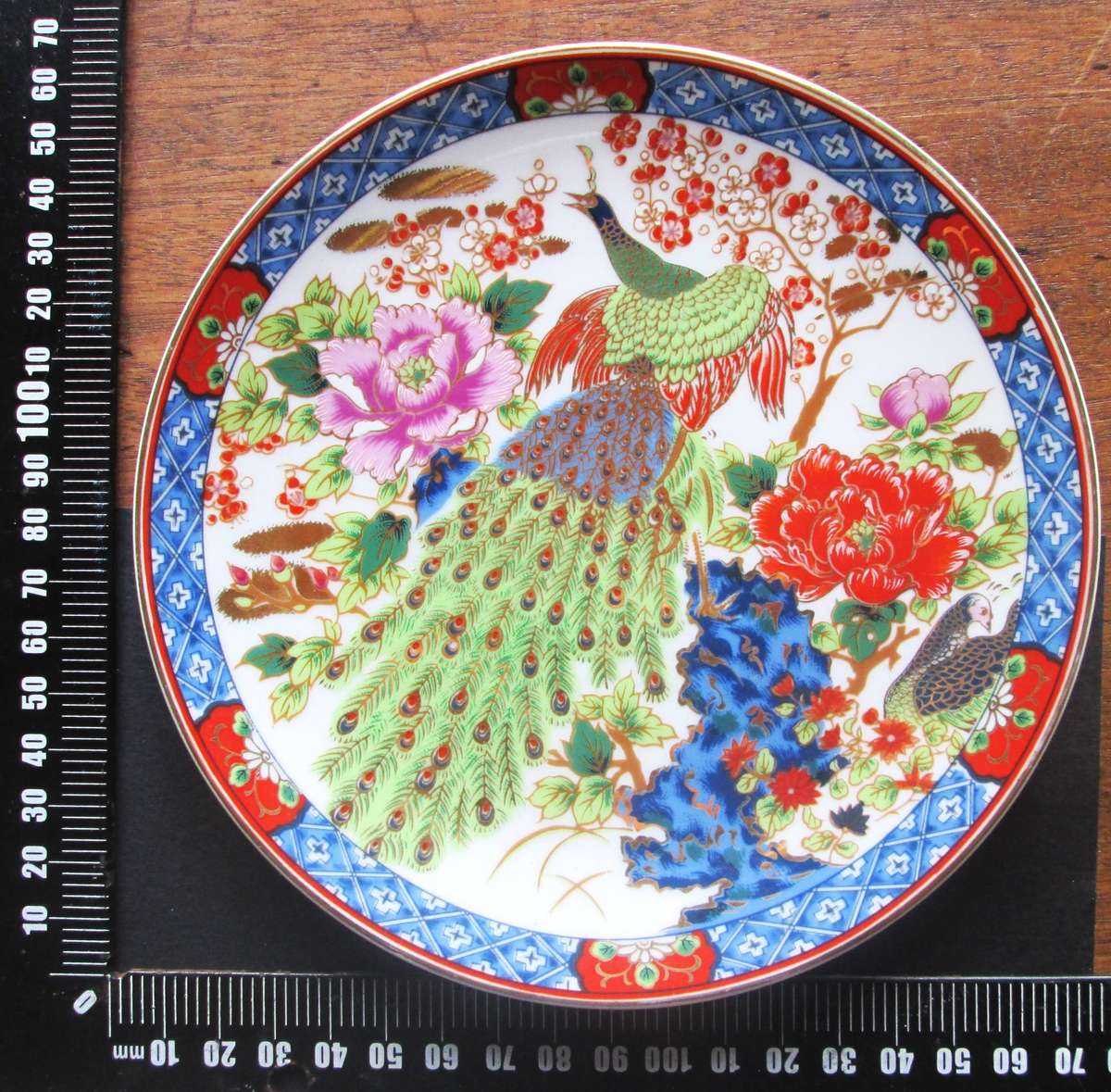 Imari Hand Painted Wall Plate