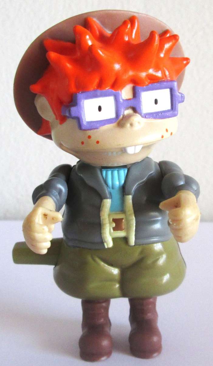 1998 Chuckie Rugrats Safari Wind-Up Walker Burger King Kids Meal Toy