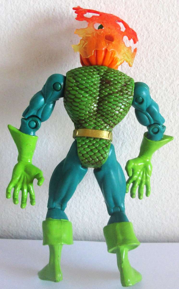 1998 Spiderman the Animated series Mad Jack Jack o Lantern Toy Biz Marvel Universe