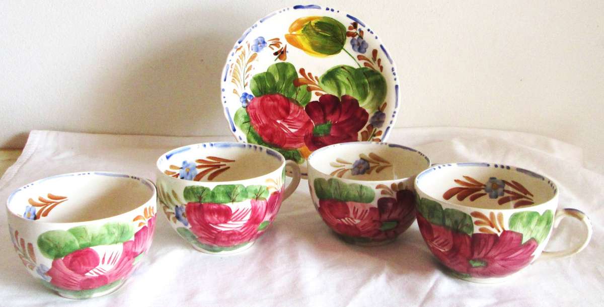 Belle Fiore Cup and Plate Set