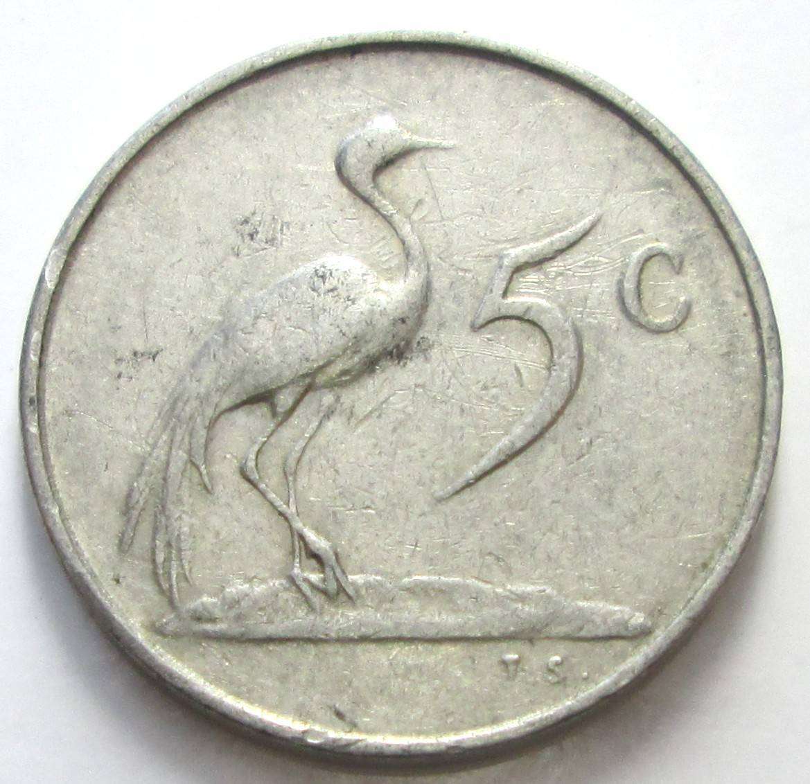 1981 South Africa 5 Cents