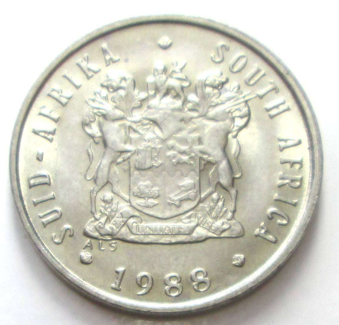 1988 South Africa 5 Cents