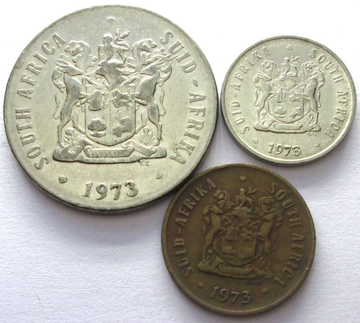 1973 South Africa Coins