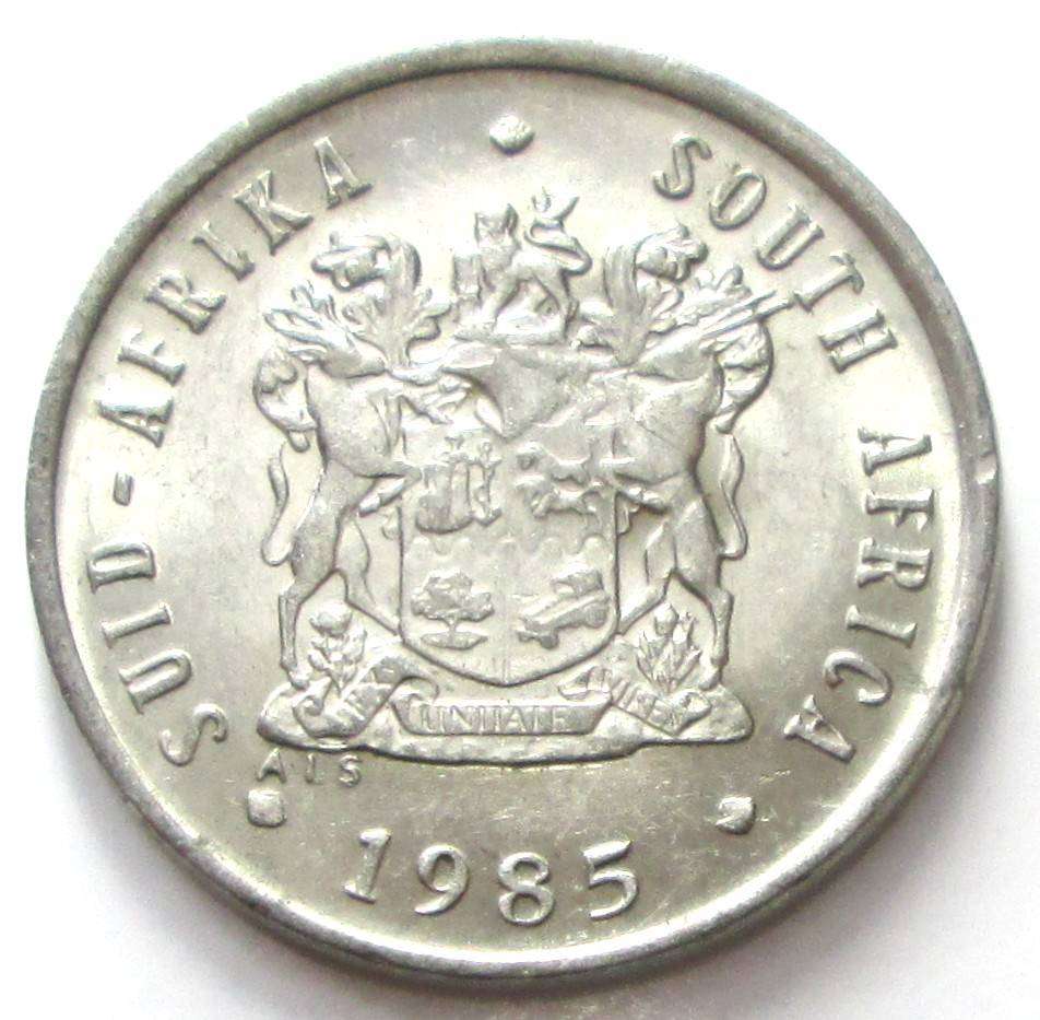 1985 South Africa 5 Cents