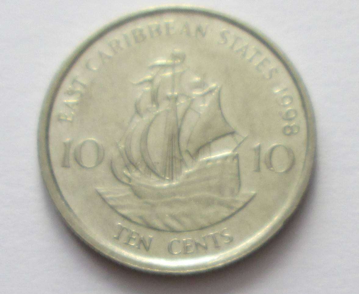 1998 East Caribbean States 10 Cents