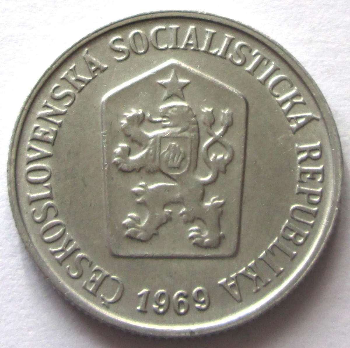 1969 Czechoslovakia 10 Haleru