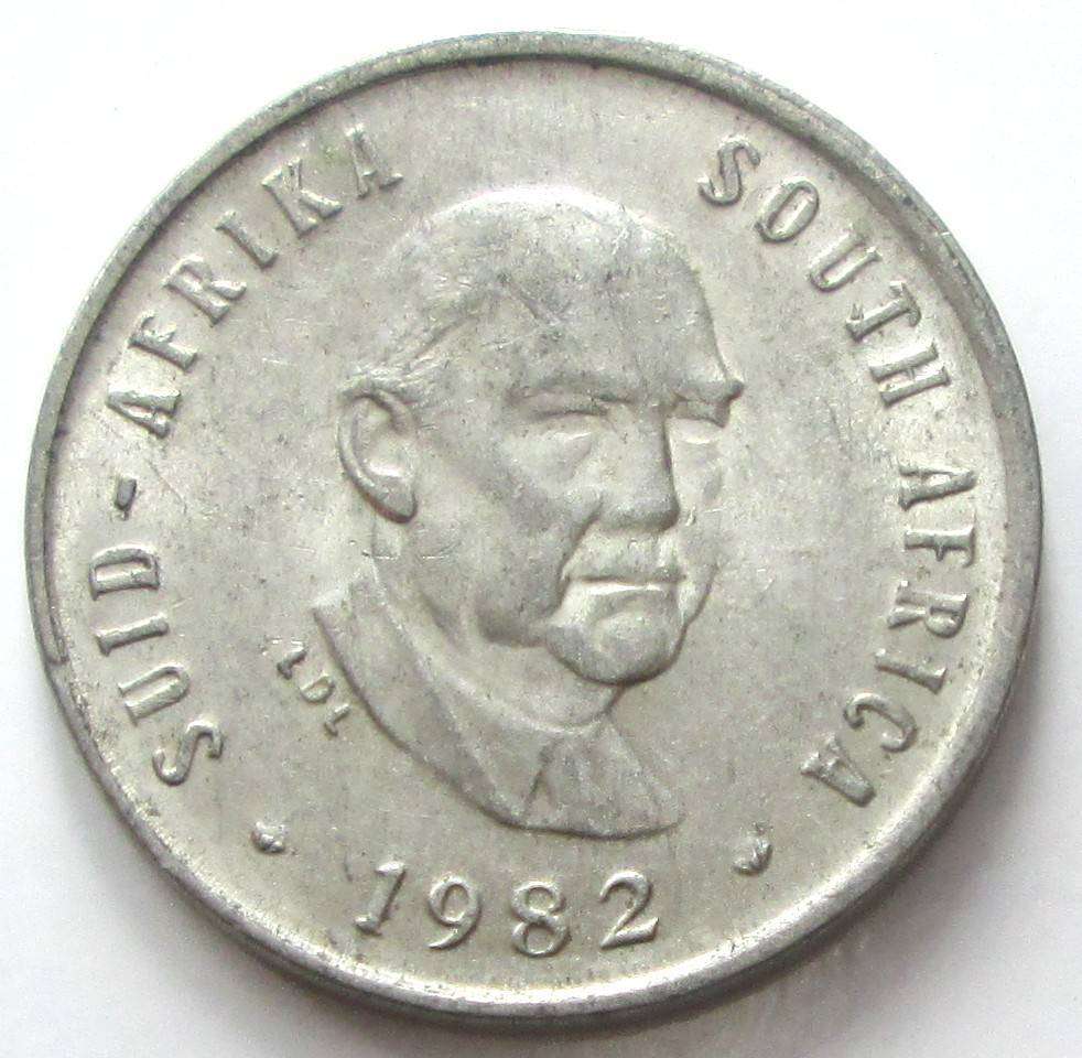 1982 South Africa 5 Cents
