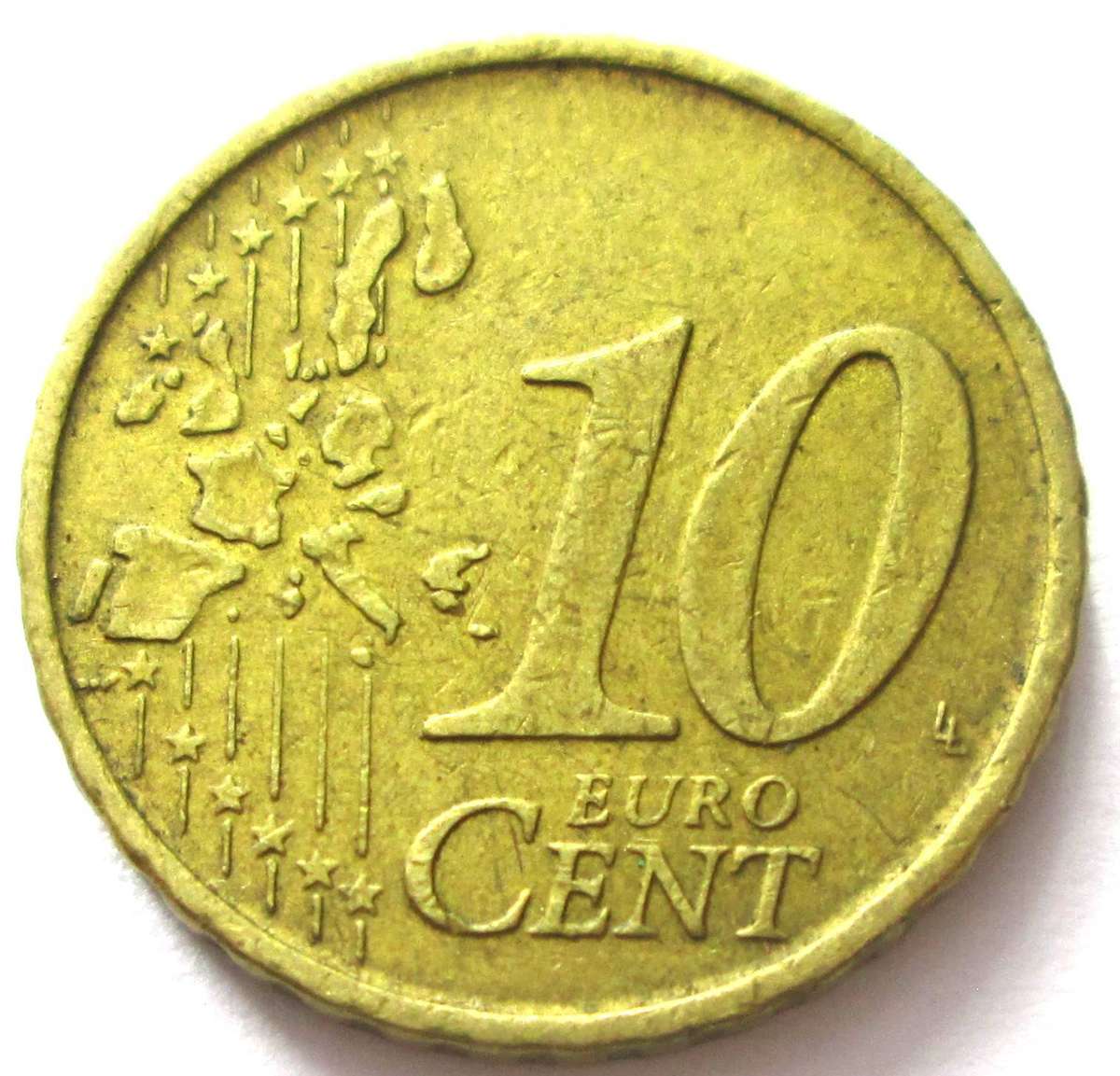 1999 Spain 10 Euro Cents