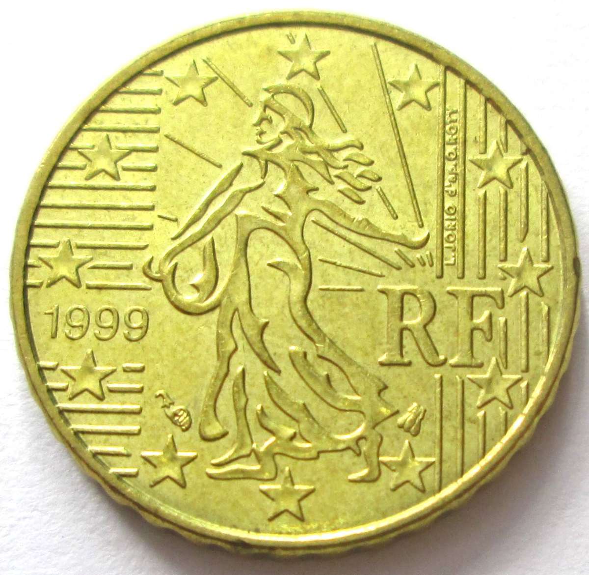 1999 France 10 Euro Cents