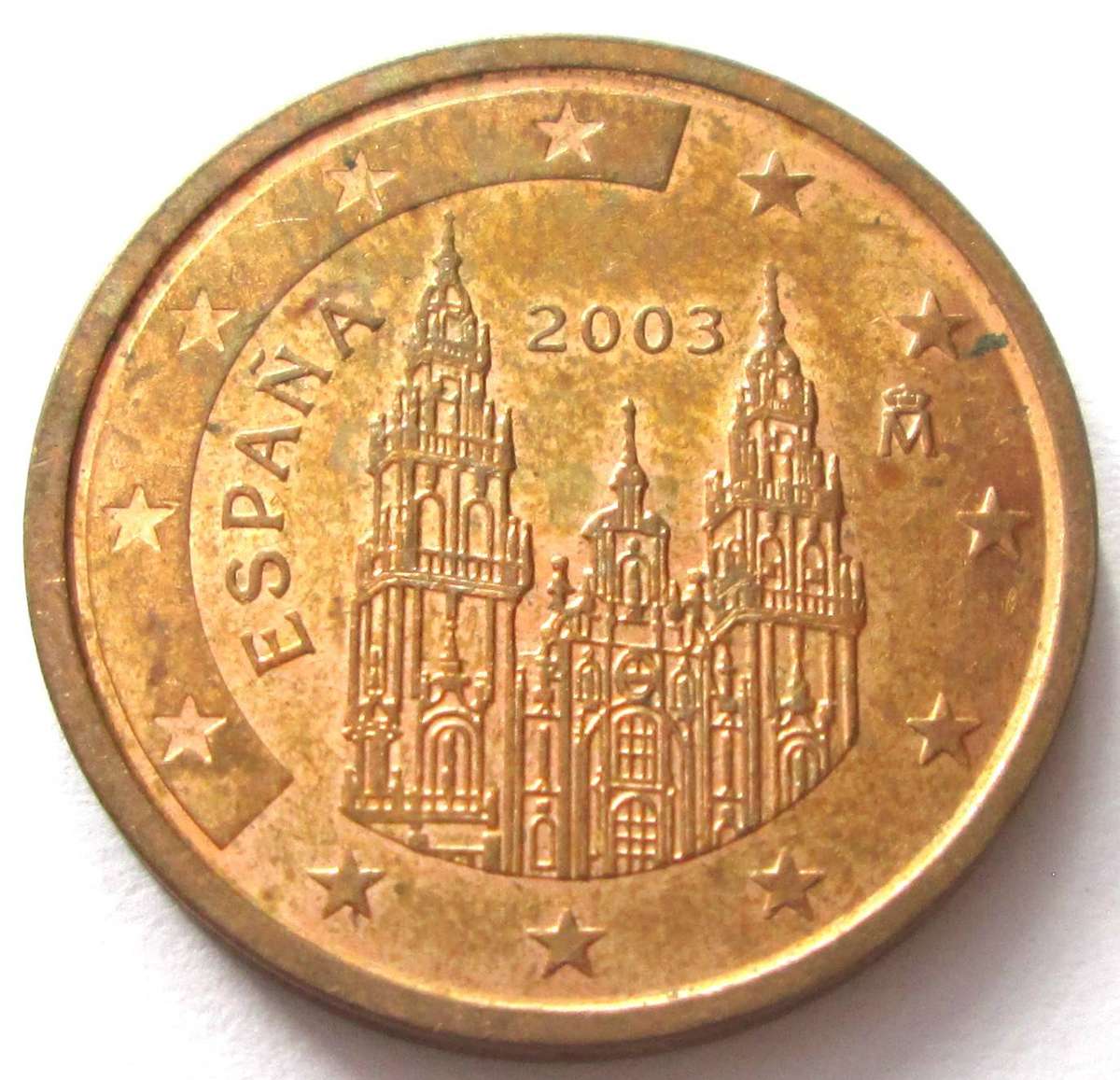 2003 Spain 2 Euro Cents