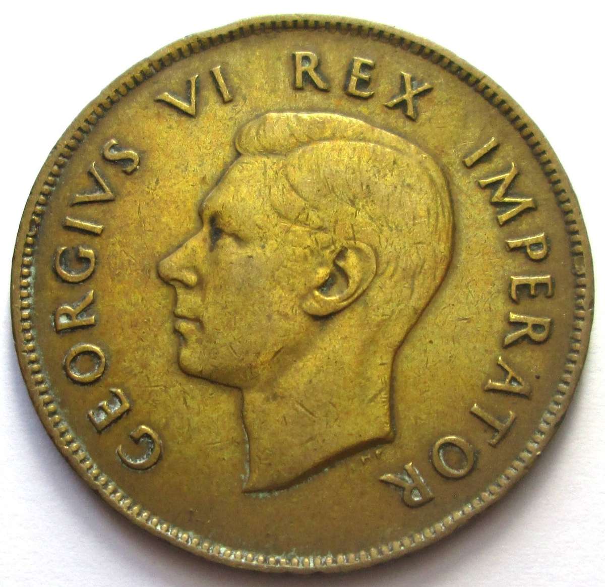 1946 Union of South Africa 1 Penny