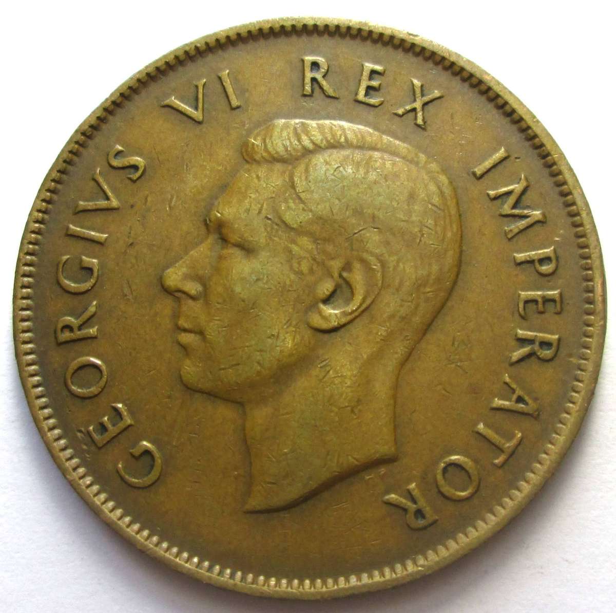 1943 Union of South Africa 1 Penny