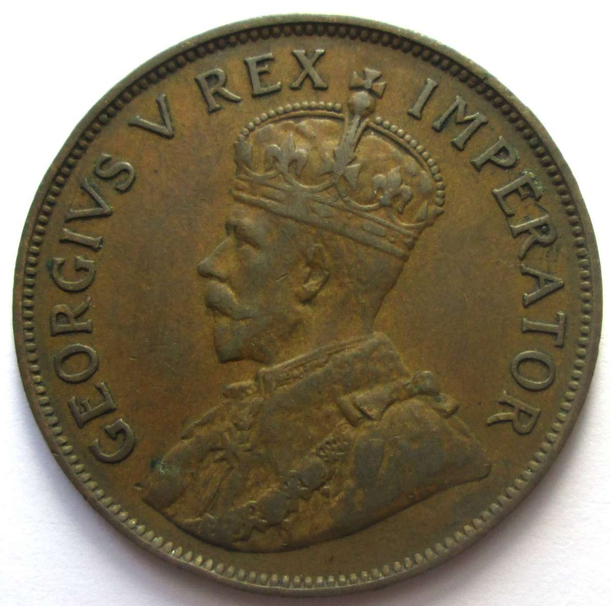 1934 Union of South Africa 1 Penny