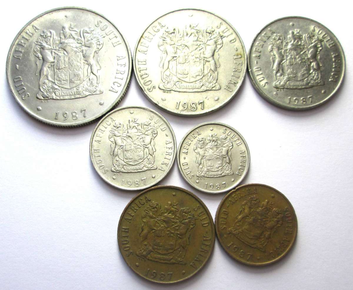 1987 South Africa Coins