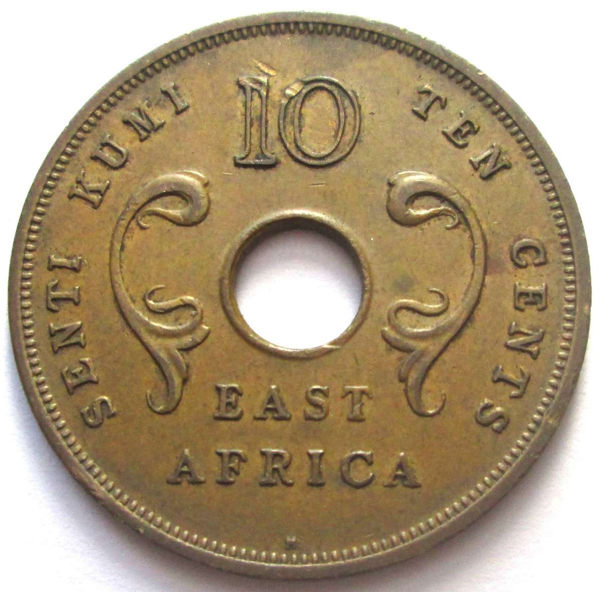 1964 East Africa 10 Cents