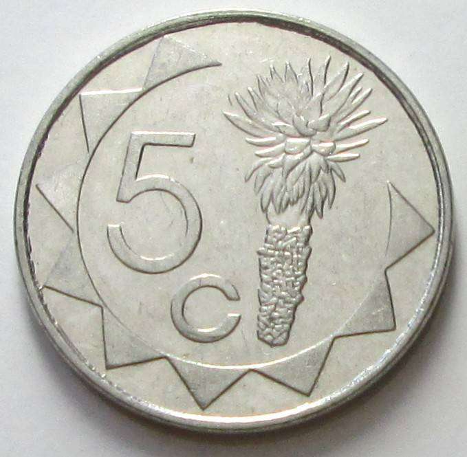 1993 Namibia 5 Cents