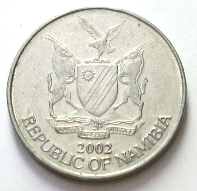 2002 Namibia 5 Cents