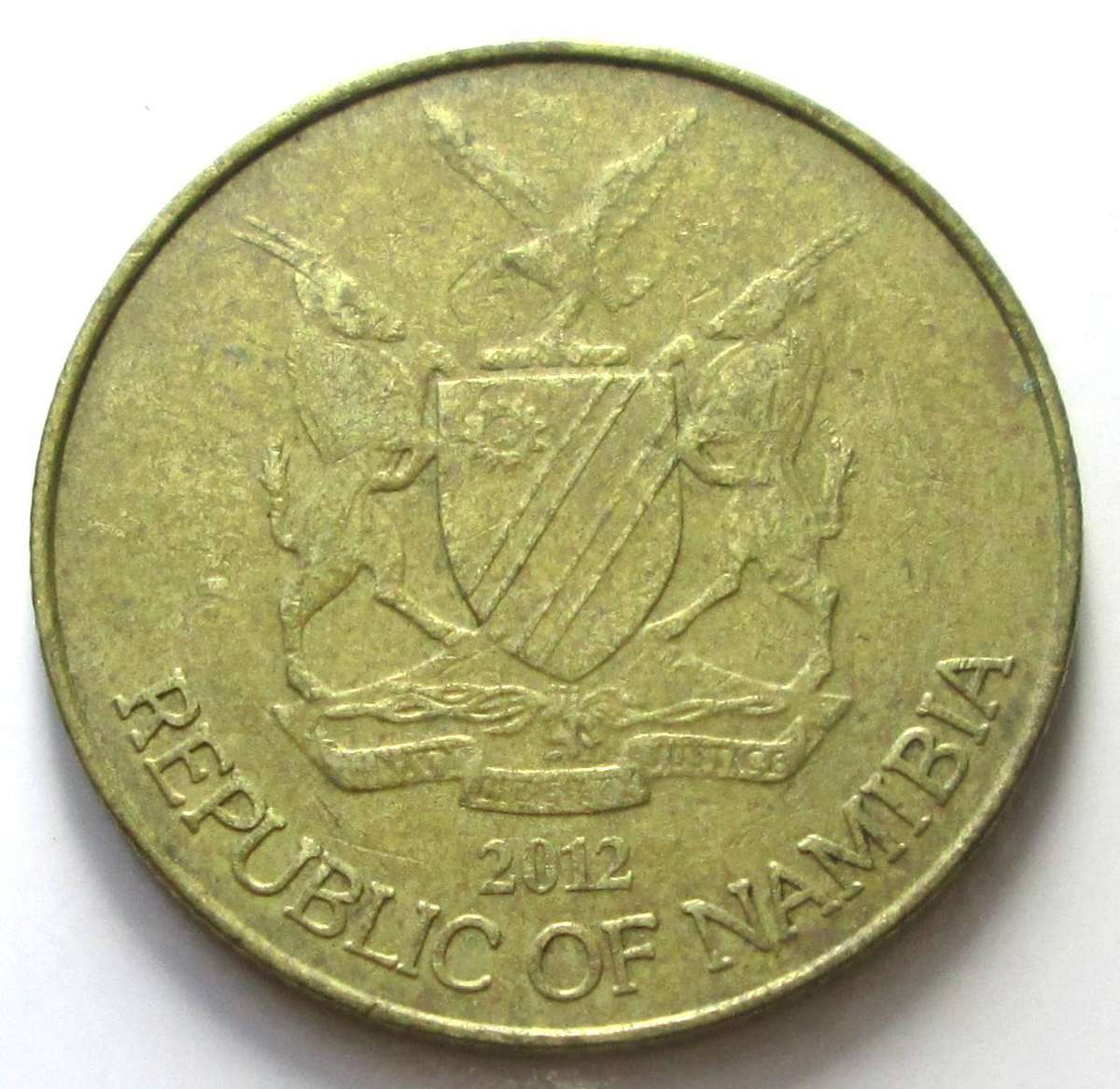 2012 Namibia 5 Dollars