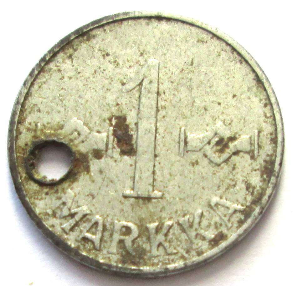 1954 Finland 1 Markka