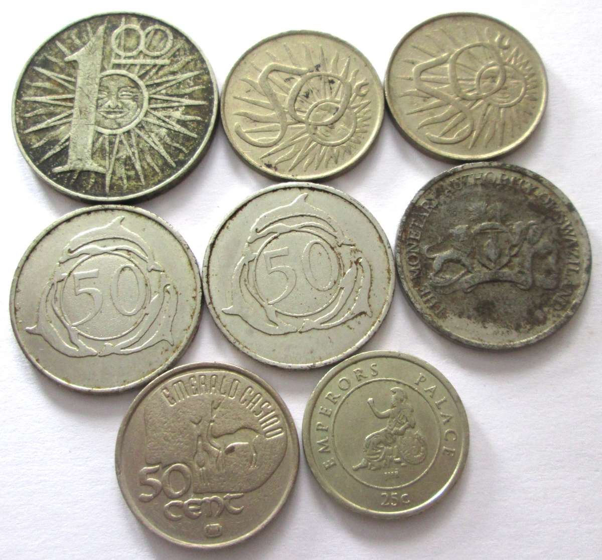 Casino Assorted Tokens