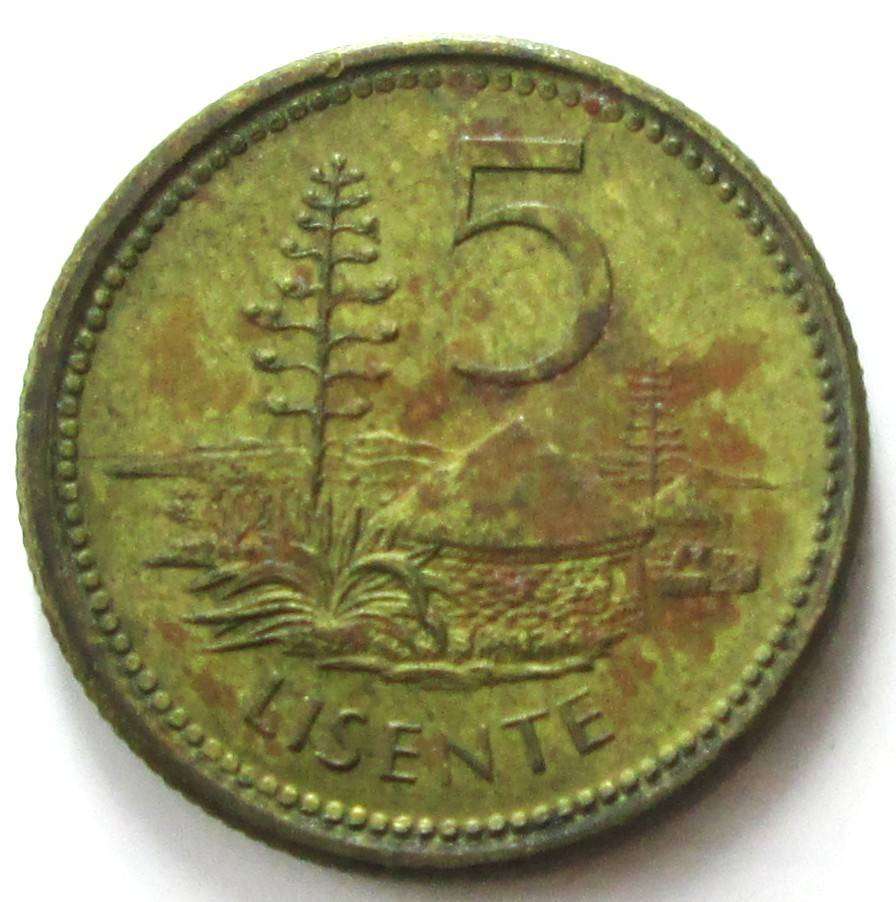 1998 Lesotho 5 Lisente