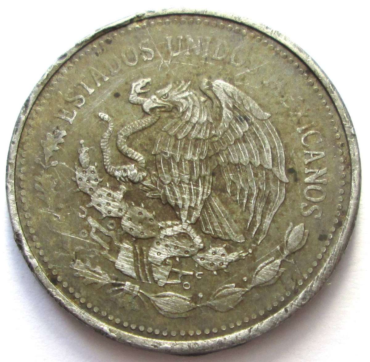 1985 Mexico 1 Peso