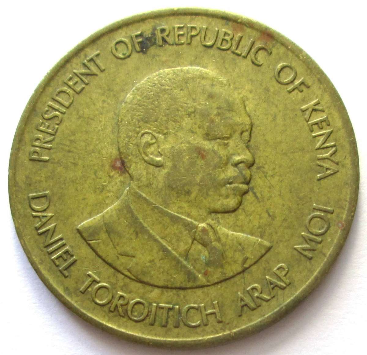 1987 Kenya 10 Cents
