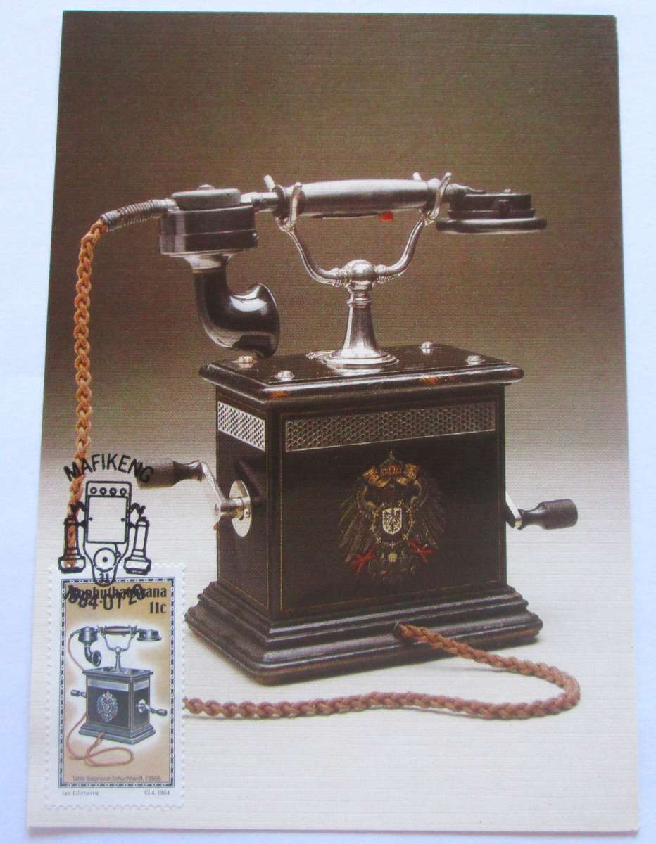 1984 History of the Telephone Post Cards