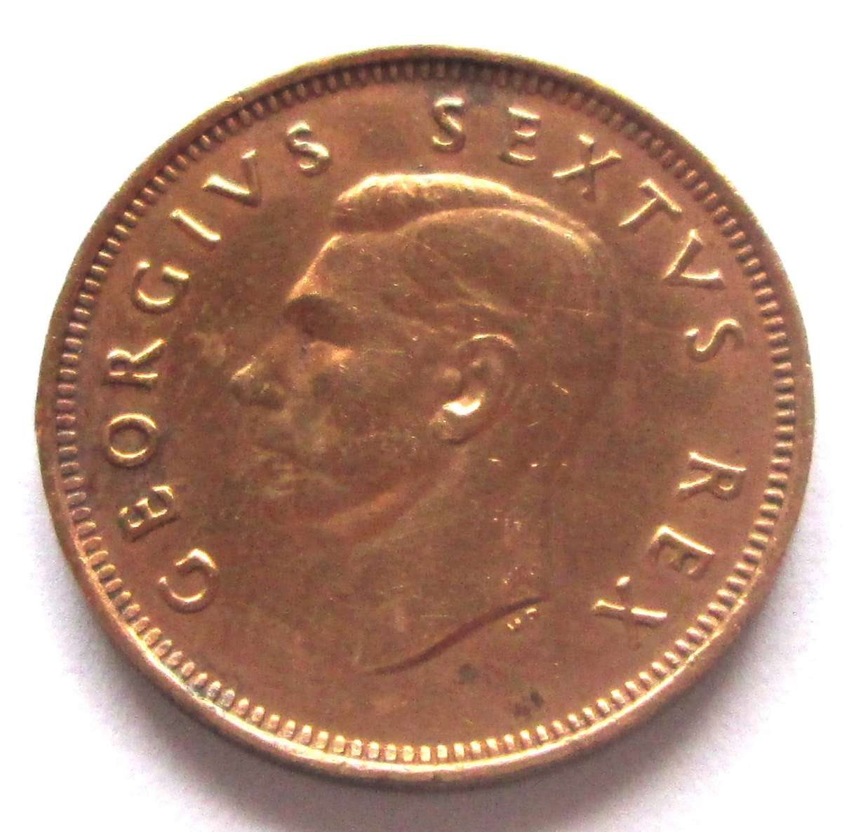 1948 Union of South Africa Quarter Penny