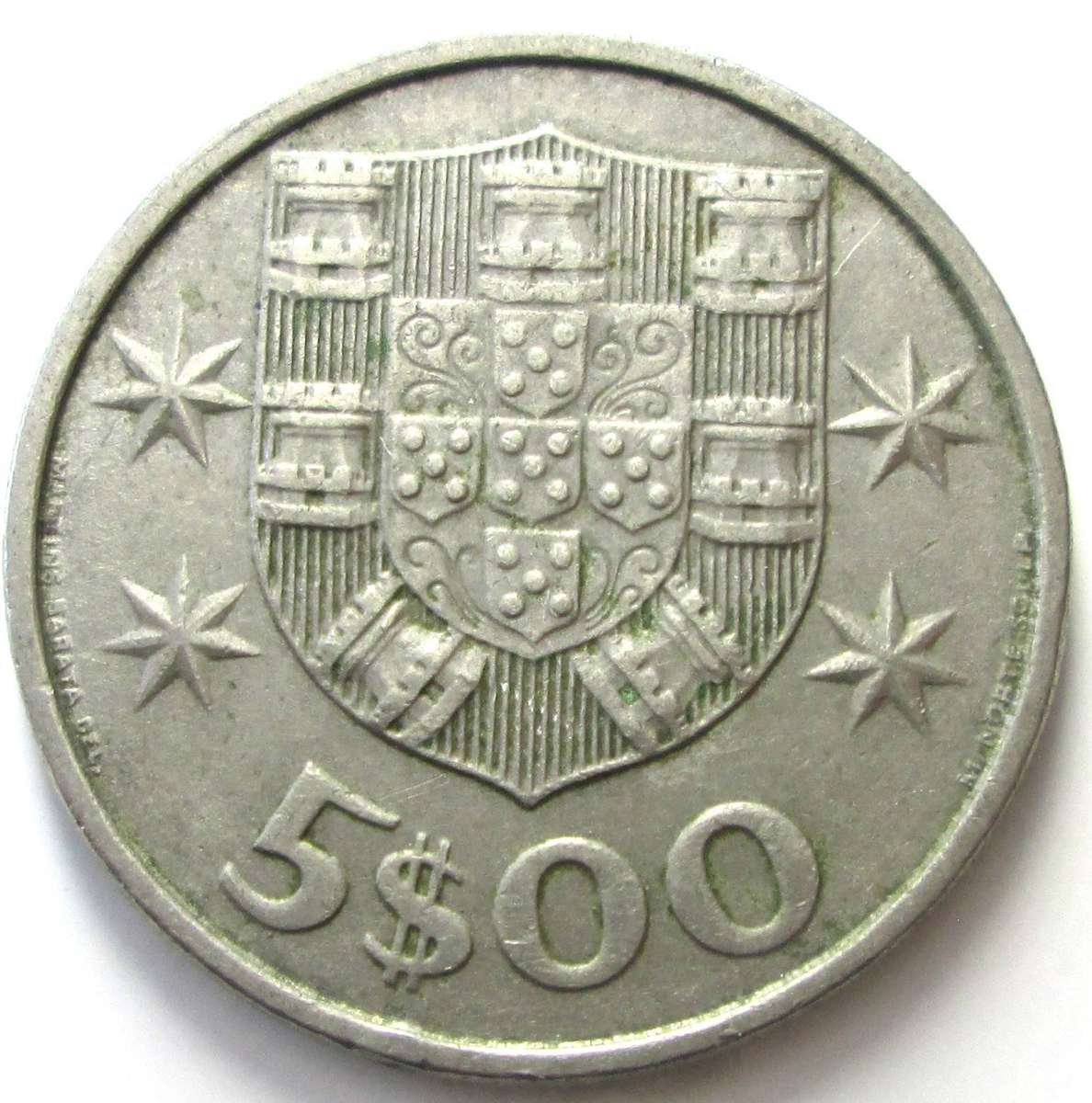 1982 Portugal 5 Escudos
