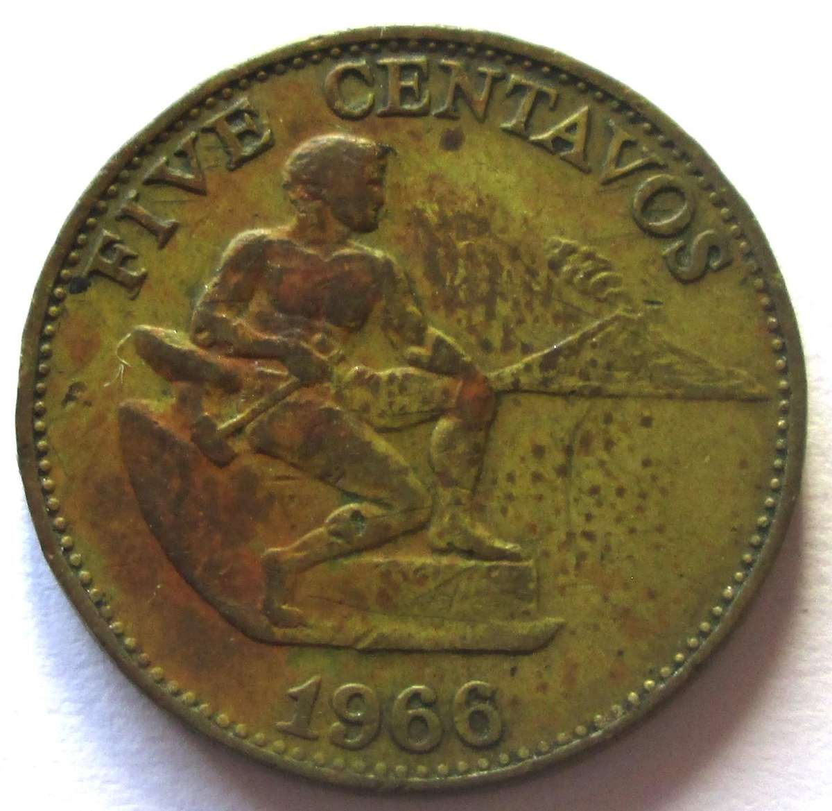 1966 Philippines 5 Centavos
