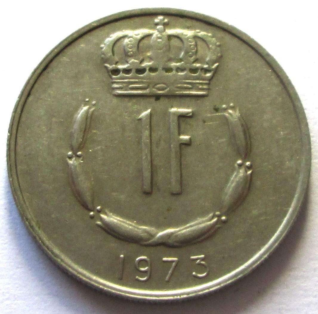 1973 Luxembourg 1 Franc