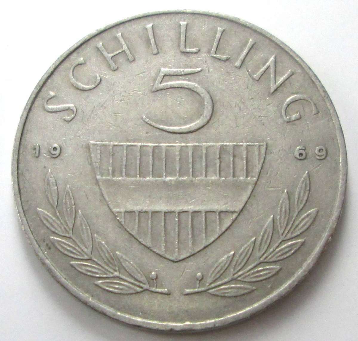 1969 Austria 5 Shilling