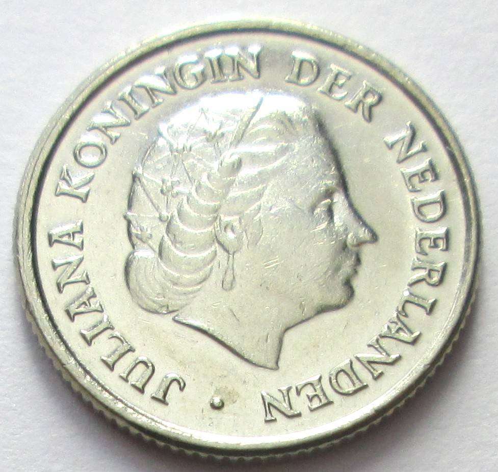 1974 Netherlands 10 Cents