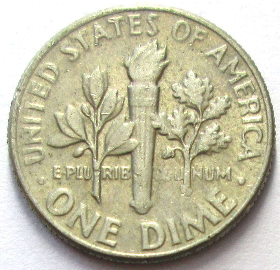 1980 United States of America 1 Dime