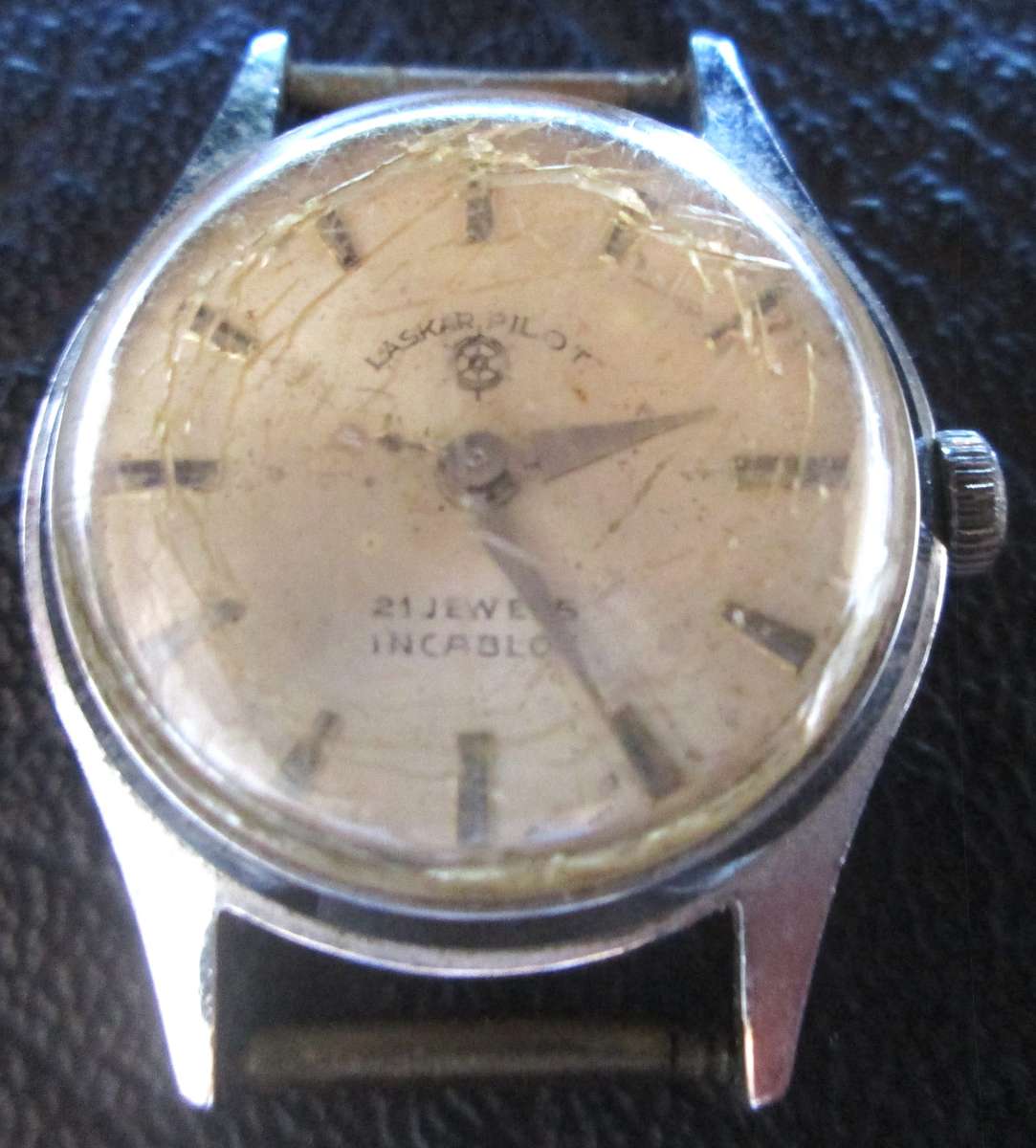 Laskar Pilot 21 Jewels Incabloc Watch