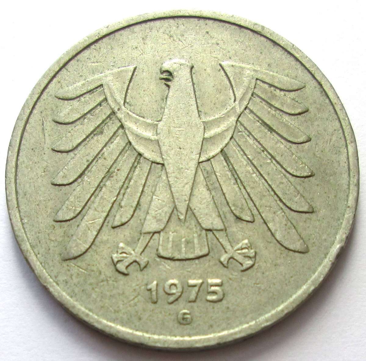 1975 Germany 5 Deutsche Mark