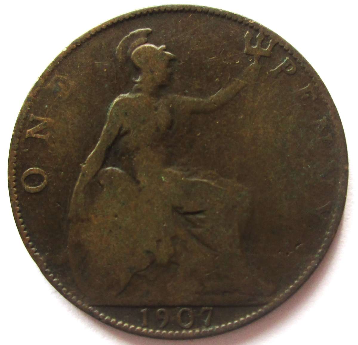 1907 Great Britain 1 Penny