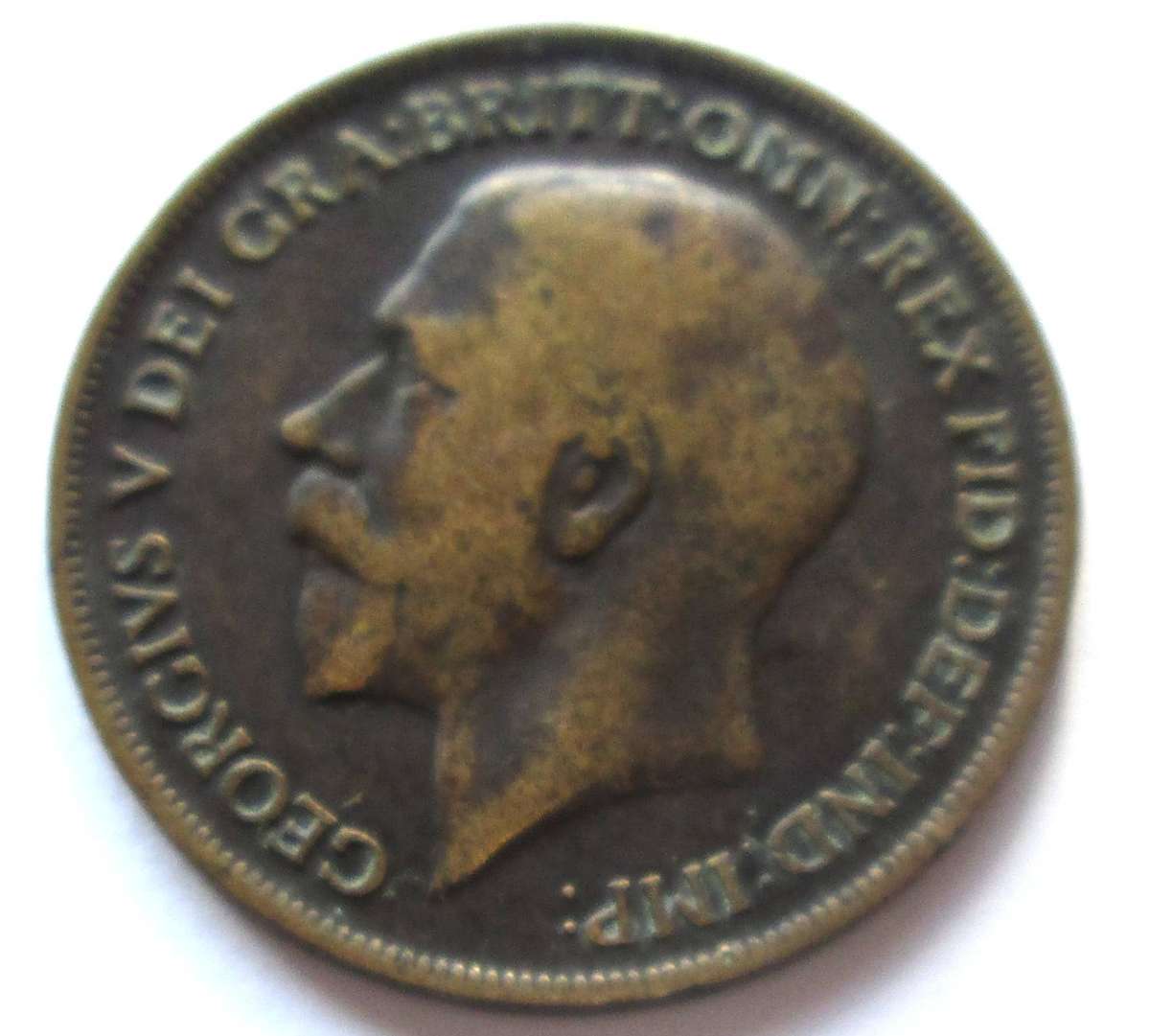 1917 Great Britain 1 Penny