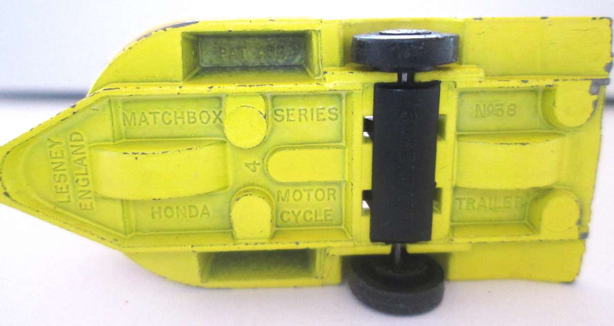 Honda Motorcycle Trailor No 38 Lesney made in England