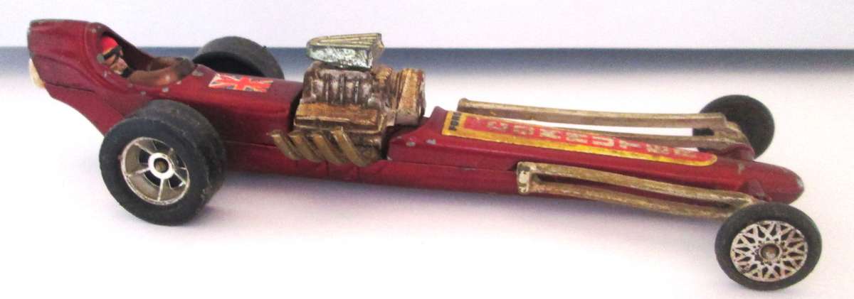 Commuter Dragster Corgi Toys Whizzwheels made in Great Britain No 3396/69