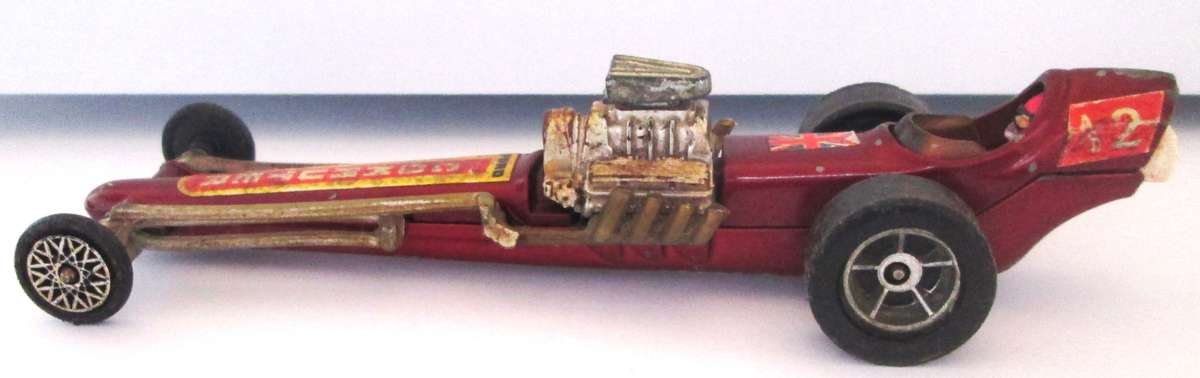 Commuter Dragster Corgi Toys Whizzwheels made in Great Britain No 3396/69