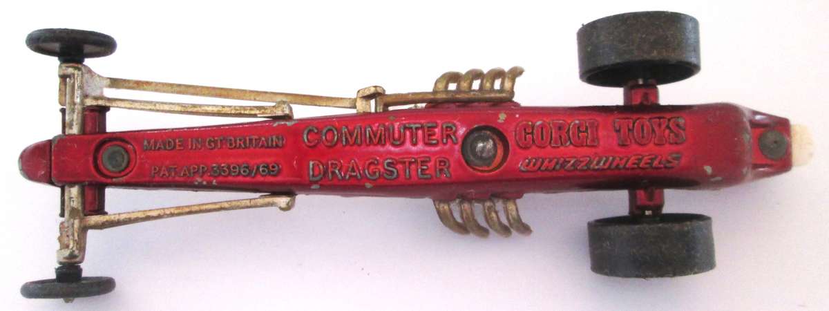 Commuter Dragster Corgi Toys Whizzwheels made in Great Britain No 3396/69