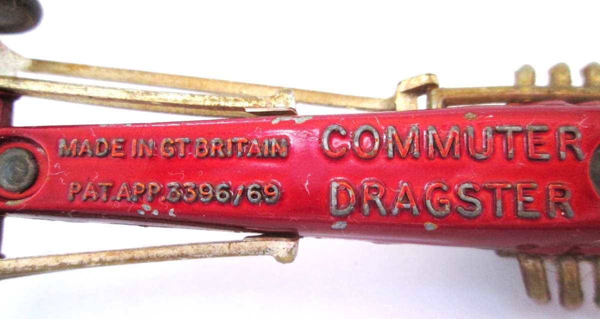 Commuter Dragster Corgi Toys Whizzwheels made in Great Britain No 3396/69