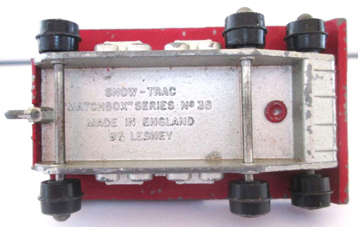Snow Trac No 35 Lesney made in England